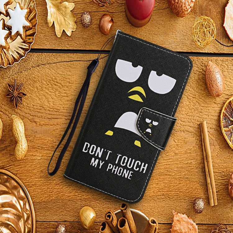 For Xiaomi Redmi 13C Colored Drawing Pattern Leather Phone Case(Penguin) - 13C Cases by PMC TechLife | Online Shopping South Africa | PMC TechLife | Buy Now Pay Later Mobicred