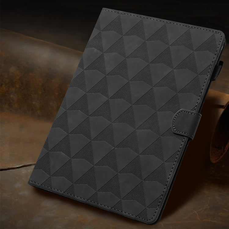 For iPad Pro 11 2024 Diamond Texture Embossed Leather Smart Tablet Case(Black) - free shipping - PMC TechLife - Order now!