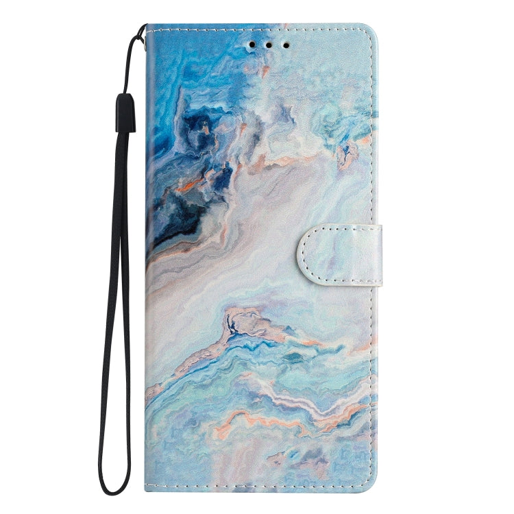 For Ulefone Note 14 Colored Drawing Leather Phone Case(Blue Marble) - Ulefone Cases by PMC Jewellery | Online Shopping South Africa | PMC Jewellery | Buy Now Pay Later Mobicred