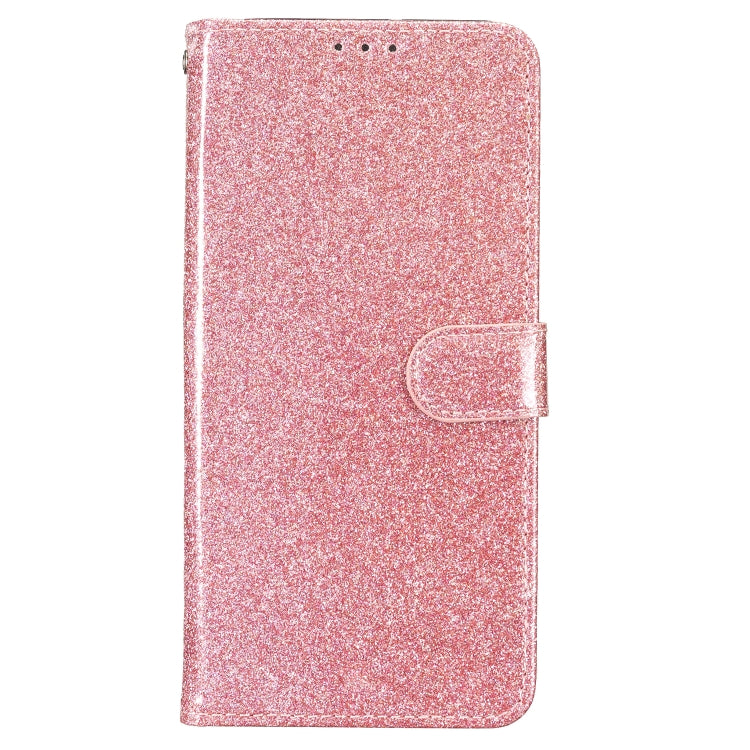 For Blackview A55 Pro Glitter Powder Flip Leather Phone Case(Rose Gold) - More Brand by PMC TechLife | Online Shopping South Africa | PMC TechLife