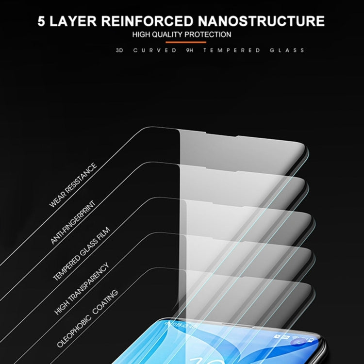 UV Liquid Curved Full Glue Screen Protector For OPPO Reno10 Pro 5G - OPPO Tempered Glass by PMC TechLife | Online Shopping South Africa | PMC TechLife | Buy Now Pay Later Mobicred