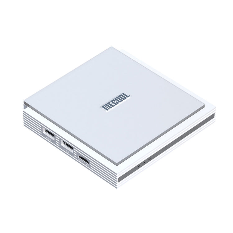 MECOOL KM2 Plus Android 11 Dual-band WiFi Smart Voice TV Box 4GB+32GB, AU Plug(White) - free shipping - PMC TechLife - Order now!