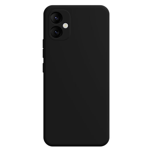 For Samsung Galaxy A05 Imitation Liquid Silicone Phone Case(Black) - Galaxy Phone Cases by PMC Jewellery | Online Shopping South Africa | PMC Jewellery