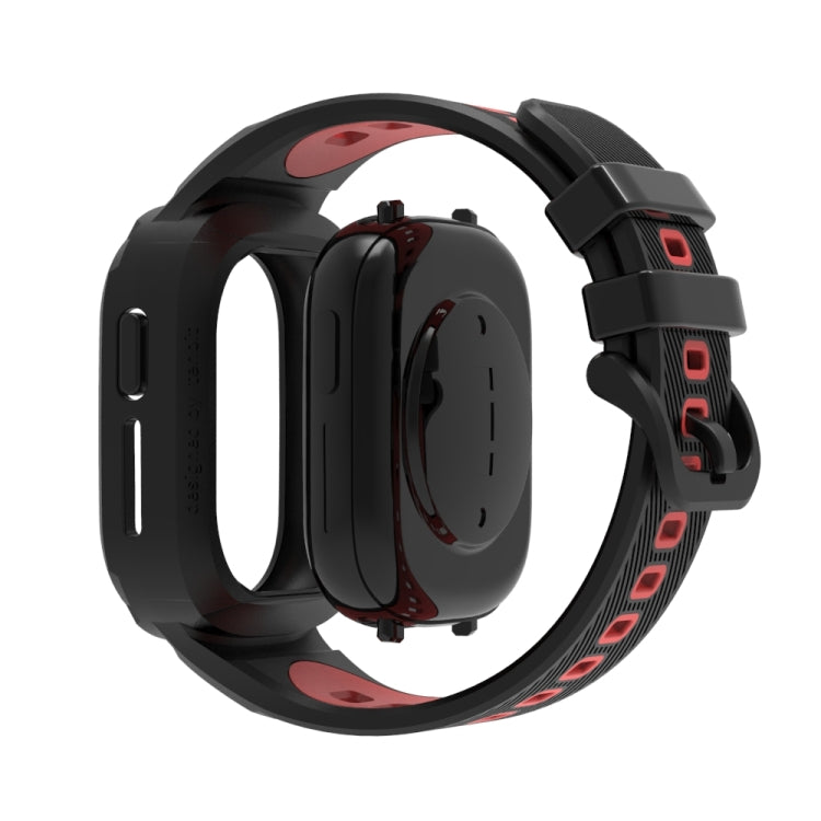 For Honor Watch 4 Two Color Integrated TPU Watch Band(Dark Blue Grey) - Watch Bands by PMC TechLife | Online Shopping South Africa | PMC TechLife | Buy Now Pay Later Mobicred