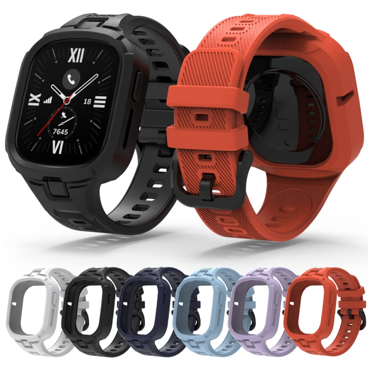 For Honor Watch 4 Solid Color Integrated TPU Watch Band(Dark Blue) - free shipping - PMc TechLife - Order now!