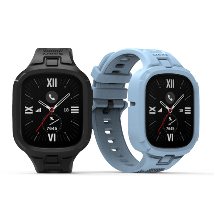 For Honor Watch 4 Solid Color Integrated TPU Watch Band(White) - Watch Bands by PMC TechLife | Online Shopping South Africa | PMC TechLife