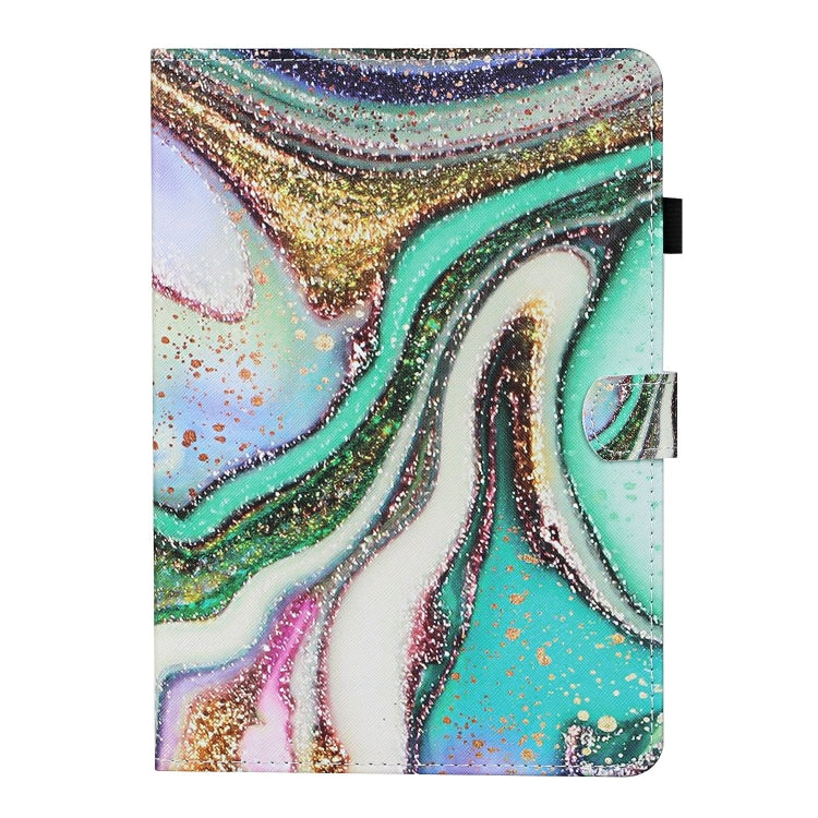 For Lenovo Tab P12 2023 / TB370FU Coloured Drawing Stitching Smart Leather Tablet Case(Colored Sand) - Lenovo by PMC TechLife | Online Shopping South Africa | PMC TechLife | Buy Now Pay Later Mobicred
