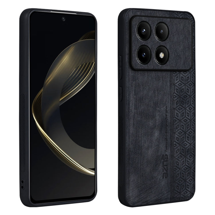 For Xiaomi Redmi K70 Pro AZNS 3D Embossed Skin Feel Phone Case(Black) - K70 Pro Cases by AZNS | Online Shopping South Africa | PMC Jewellery | Buy Now Pay Later Mobicred