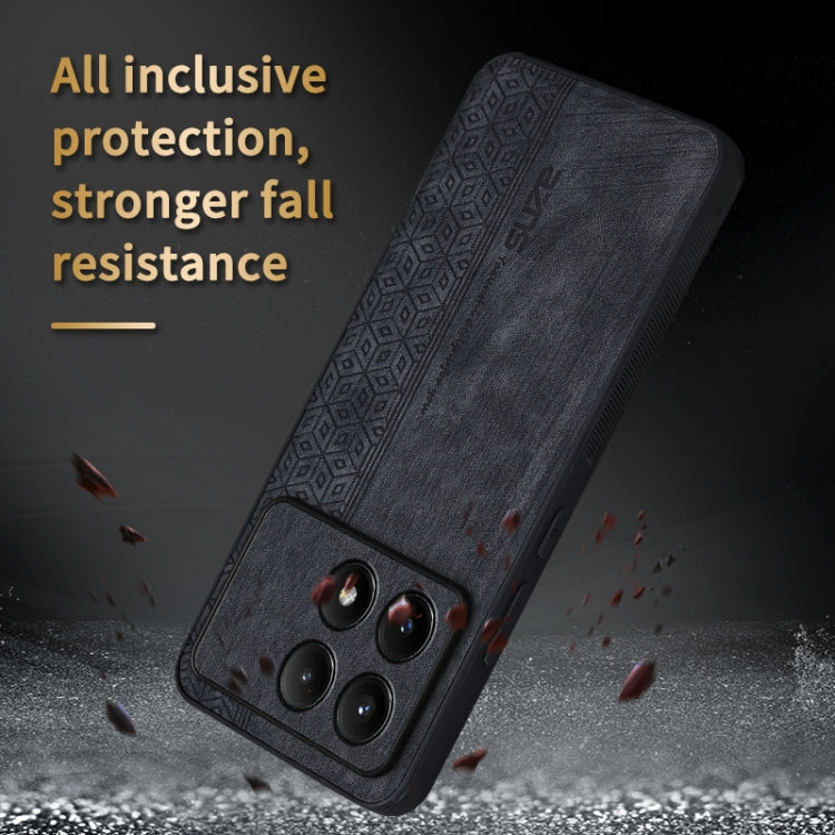 For Xiaomi Redmi K70 Pro AZNS 3D Embossed Skin Feel Phone Case(Brown) - Xiaomi Cases by AZNS | Online Shopping South Africa | PMC Jewellery | Buy Now Pay Later Mobicred