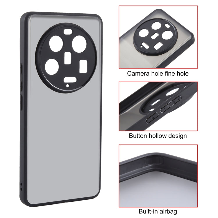 For Xiaomi 13 Ultra Fine Pore Matte Black TPU + PC Phone Case - 13 Ultra Cases by PMC TechLife | Online Shopping South Africa | PMC TechLife | Buy Now Pay Later Mobicred