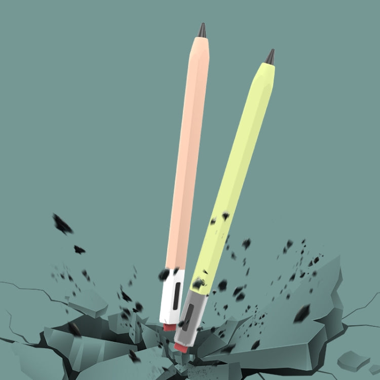 For Xiaomi Inspiration Stylus 1st LOVE MEI Retro Style Silicone Protective Pen Case(Black) - Pencil Accessories by LOVE MEI | Online Shopping South Africa | PMC TechLife