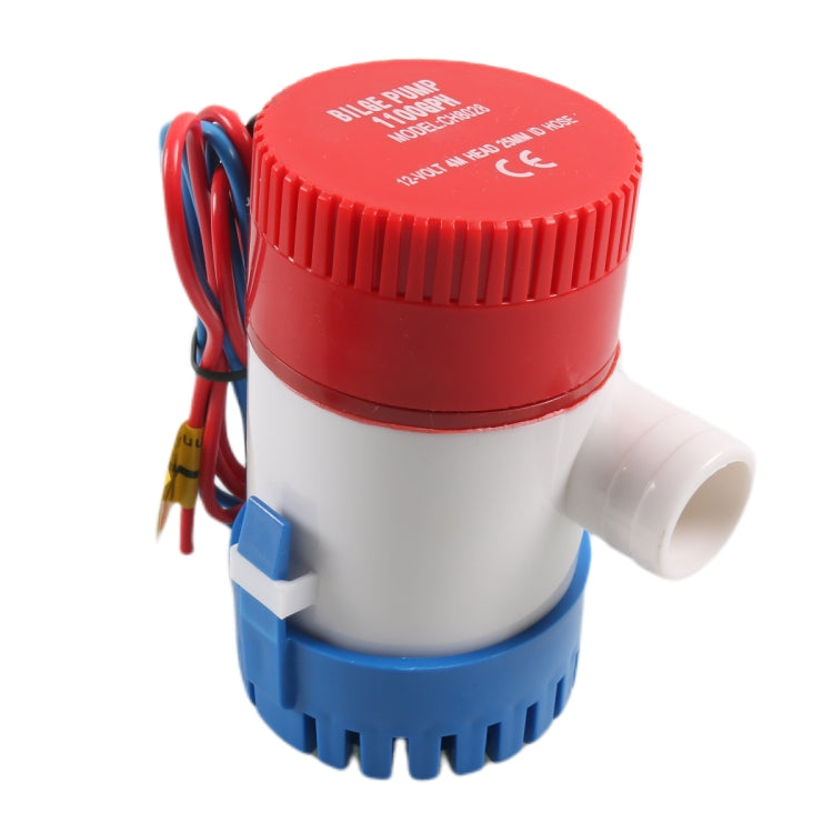 12V-1100GPH Boat / RV Bilge Sump Water Pump with Grey Drain Pipe - Marine Accessories & Parts by PMC TechLife | Online Shopping South Africa | PMC TechLife | Buy Now Pay Later Mobicred
