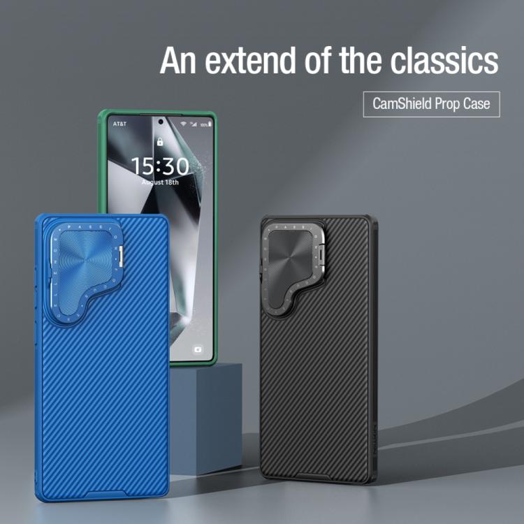 For Samsung Galaxy S25 Ultra 5G NILLKIN CamShield Prop PC Phone Case(Green) - free shipping - PMc TechLife - Order now!