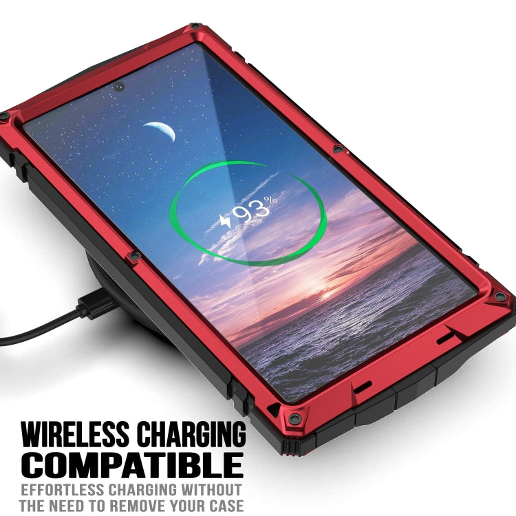 For Samsung Galaxy S24 Ultra 5G R-JUST Life Waterproof Dustproof Shockproof Phone Case(Red) - Galaxy S24 Ultra 5G Cases by R-JUST | Online Shopping South Africa | PMC Jewellery