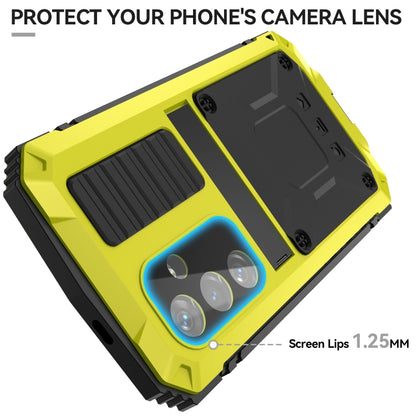 For Samsung Galaxy S24 5G R-JUST Life Waterproof Dustproof Shockproof Phone Case(Yellow) - Galaxy S24 5G Cases by R-JUST | Online Shopping South Africa | PMC Jewellery