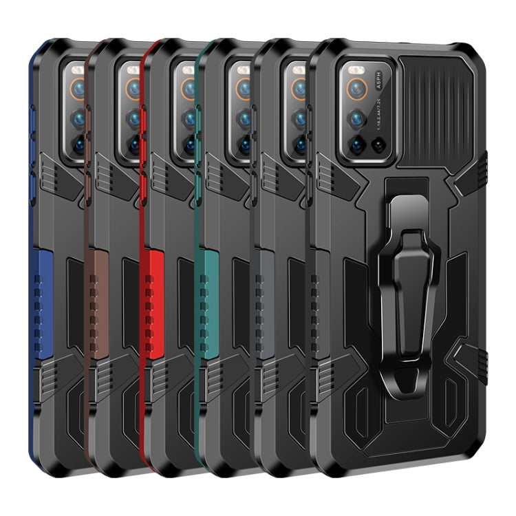 For Vivo V17 Pro Machine Armor Warrior Shockproof PC + TPU Protective Case(Black) - vivo Cases by PMC Jewellery | Online Shopping South Africa | PMC Jewellery