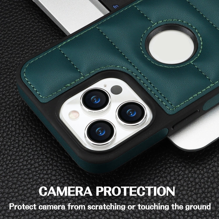 For iPhone 15 Pro Piano Key Hollow Cutout PU Phone Case(Green) - free shipping - PMC TechLife - Order now!