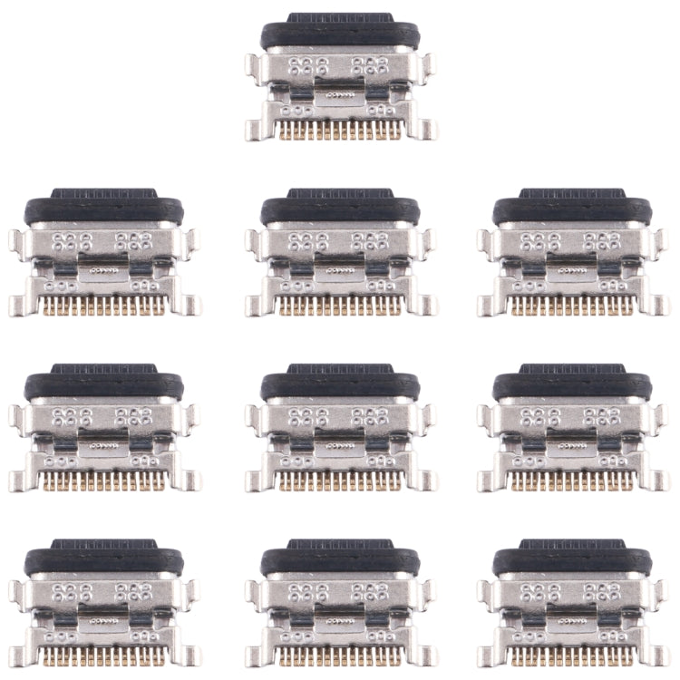 For Xiaomi Mi 10T 5G 10pcs Original Charging Port Connector - Tail Connector by PMC TechLife | Online Shopping South Africa | PMC TechLife