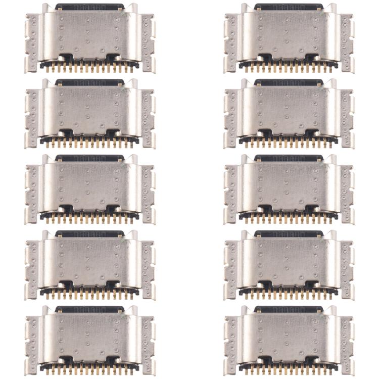 For Tecno Pova 4 LG7N 10pcs Original Charging Port Connector - Single Tail Connector by PMc TechLife | Online Shopping South Africa | PMc TechLife | Buy Now Pay Later Mobicred
