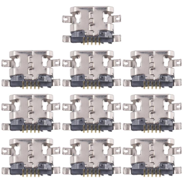 For Tecno Pop 5 LTE BD4 10pcs Original Charging Port Connector - Single Tail Connector by PMc TechLife | Online Shopping South Africa | PMc TechLife | Buy Now Pay Later Mobicred