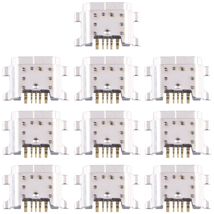For vivo Y5s 10pcs Original Charging Port Connector - Single Tail Connector by PMC TechLife | Online Shopping South Africa | PMC TechLife