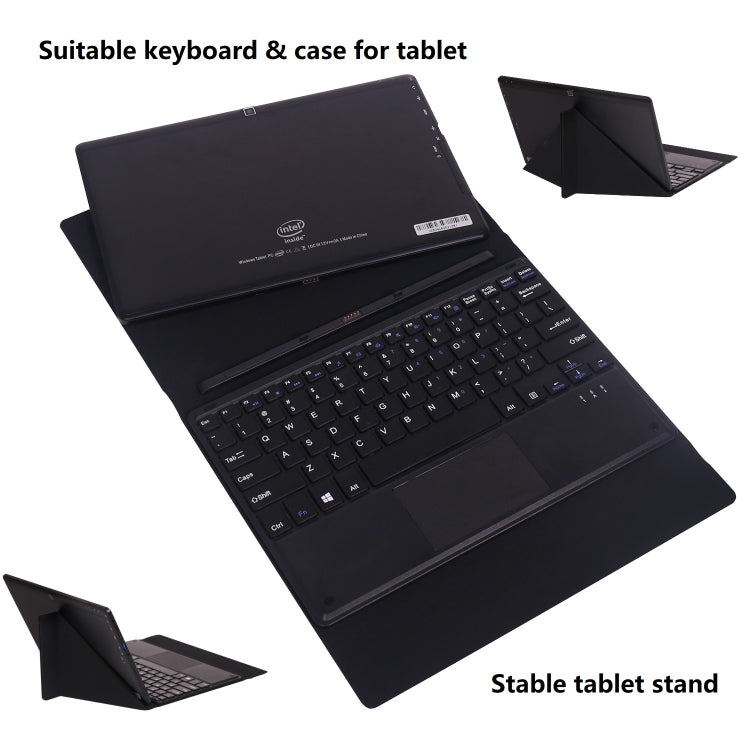 HONGSAMDE 10.1 inch 2 in 1 Tablet PC, 4GB+64GB, Windows 11, Intel Gemini Lake N4120 Quad Core with Keyboard(Black) - Other by Hongsamde | Online Shopping South Africa | PMC Jewellery