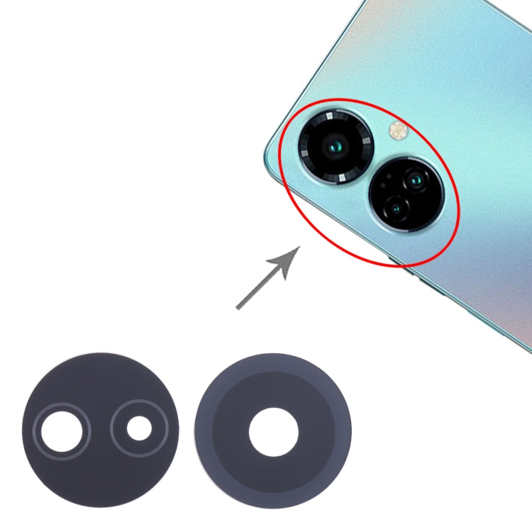 For Tecno Camon 19 Pro CI8 10set Back Camera Lens - free shipping - PMC TechLife - Order now!