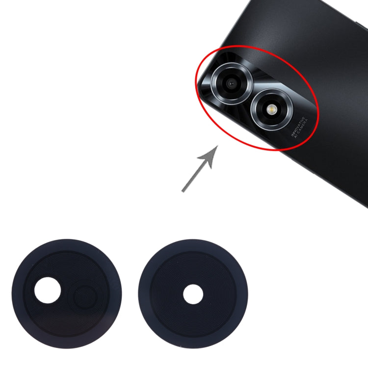 For OPPO A2X 10set Back Camera Lens - Camera Series by PMC TechLife | Online Shopping South Africa | PMC TechLife