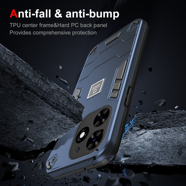 For Tecno Spark Go 2024 2 in 1 Shockproof Phone Case(Blue) - free shipping - PMC TechLife - Order now!