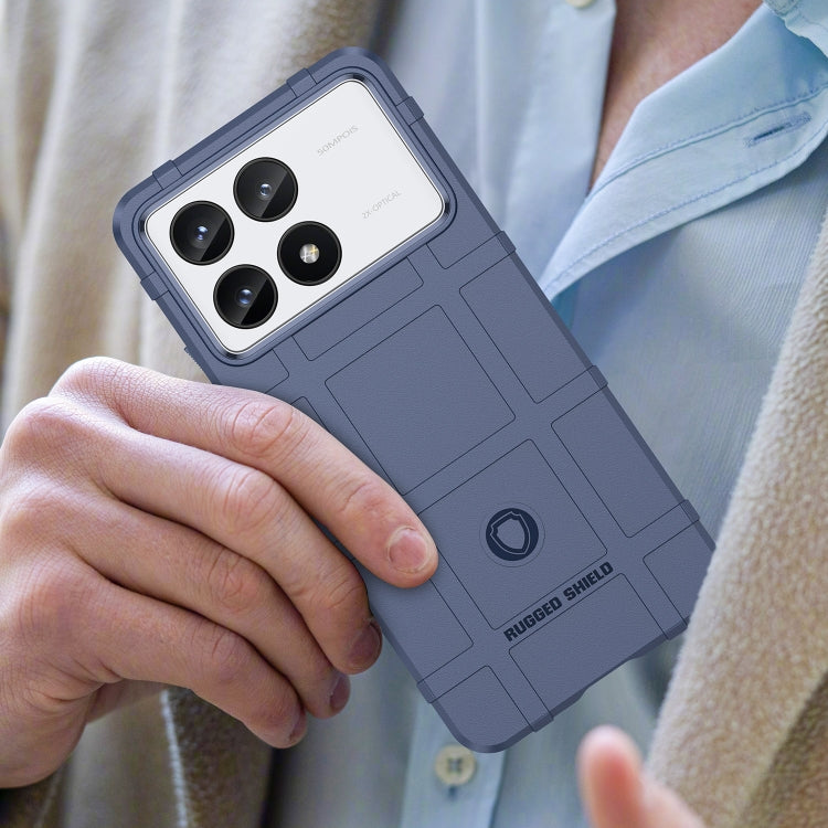 For Xiaomi Redmi K70 Pro Full Coverage Shockproof TPU Phone Case(Blue) - free shipping - PMC Jewellery - Order now!