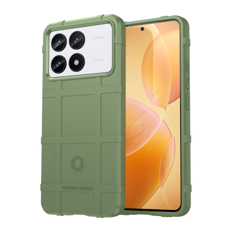 For Xiaomi Redmi K70 Pro Full Coverage Shockproof TPU Phone Case(Green) - K70 Pro Cases by PMC Jewellery | Online Shopping South Africa | PMC Jewellery | Buy Now Pay Later Mobicred