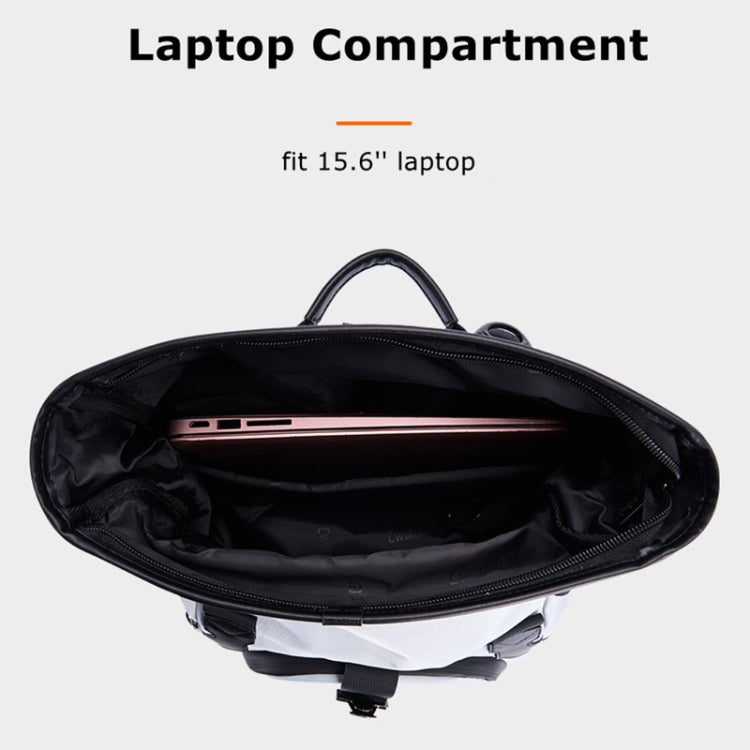 Cwatcun D95 Large Capacity Photography Backpack Shoulders Laptop Camera Bag, Size:30.5 x 18 x 38cm(Dark Black) - free shipping - PMC TechLife - Order now!