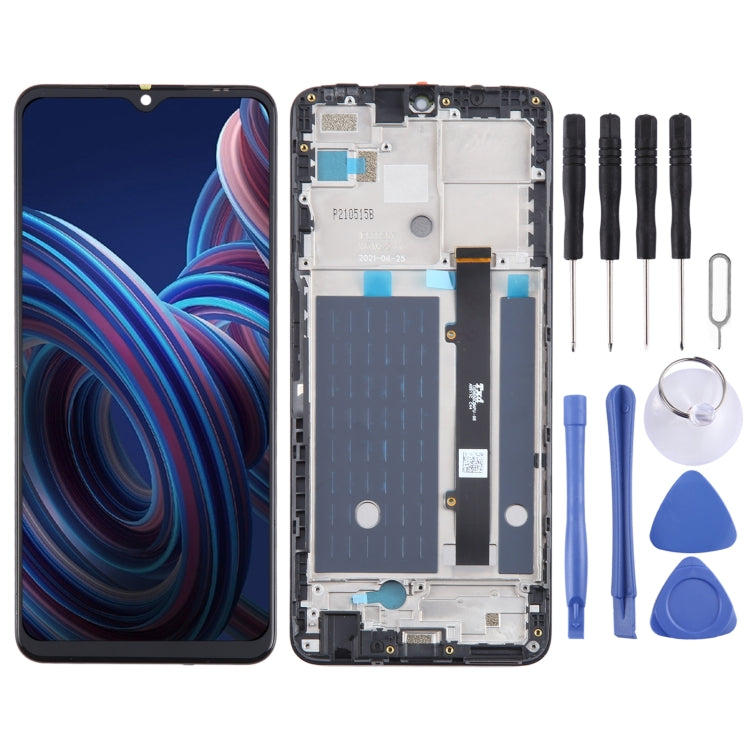 For ZTE Blade A72 5G 7540N LCD Screen Digitizer Full Assembly with Frame - For ZTE by PMC TechLife | Online Shopping South Africa | PMC TechLife | Buy Now Pay Later Mobicred