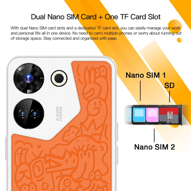C20 Art Edition, 3GB+32GB, 6.53 inch Face Identification Android 8.1 MTK6753 Octa Core , Network: 4G, Dual SIM(Black) -  by PMC TechLife | Online Shopping South Africa | PMC TechLife