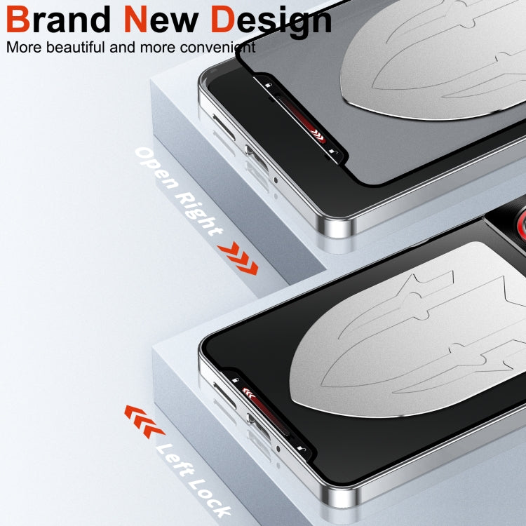 For ZTE nubia Z60 Ultra Metal Cooling Phone Case(Silver) - ZTE Cases by PMC TechLife | Online Shopping South Africa | PMC TechLife | Buy Now Pay Later Mobicred