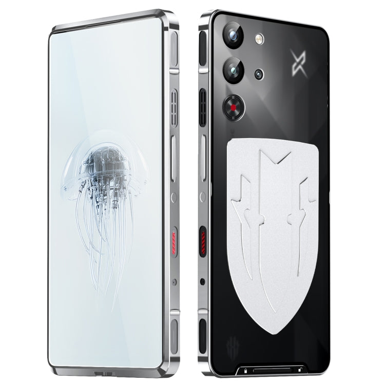 For ZTE nubia Red Magic 10 Pro / 10 Pro+ Metal Cooling Phone Case(Silver) - ZTE Cases by PMC TechLife | Online Shopping South Africa | PMC TechLife | Buy Now Pay Later Mobicred