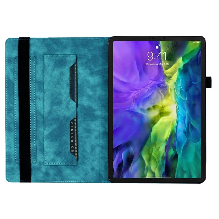 For iPad Air 13 2024 / Air 13 2025 Butterfly Cat Embossing Leather Tablet Case(Sky Blue) - free shipping - PMC TechLife - Order now!