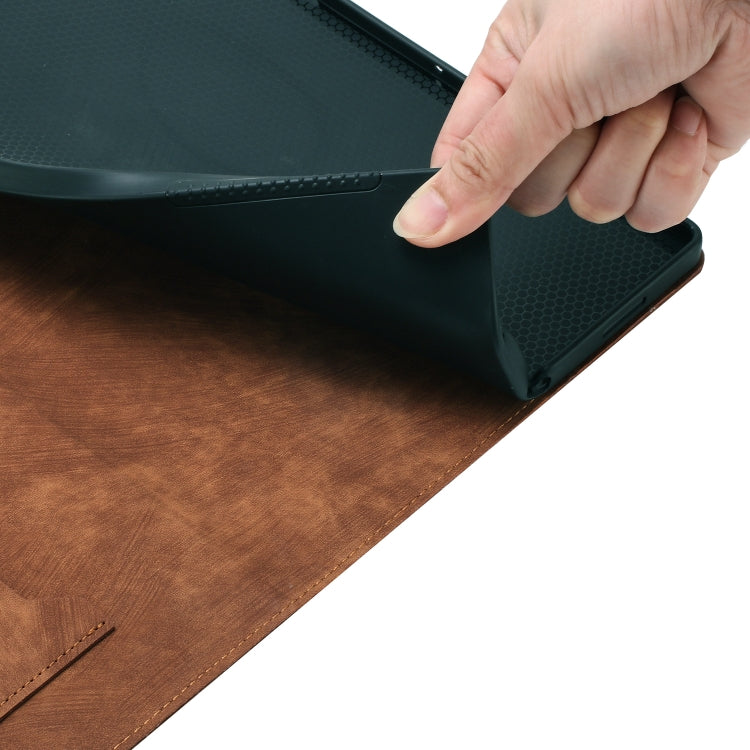 For iPad Pro 13 2024 Butterfly Cat Embossing Leather Tablet Case(Brown) - iPad Pro 13 2024 Cases by PMC TechLife | Online Shopping South Africa | PMC TechLife | Buy Now Pay Later Mobicred