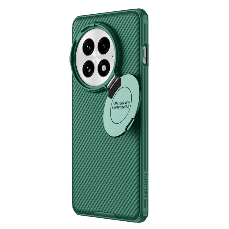 For OnePlus 13 NILLKIN CamShield Prop MagSafe Magnetic PC Phone Case(Green) - free shipping - PMC TechLife - Order now!