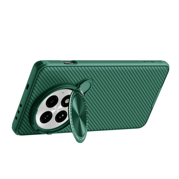 For OnePlus 13 NILLKIN CamShield Prop MagSafe Magnetic PC Phone Case(Green) - free shipping - PMC TechLife - Order now!
