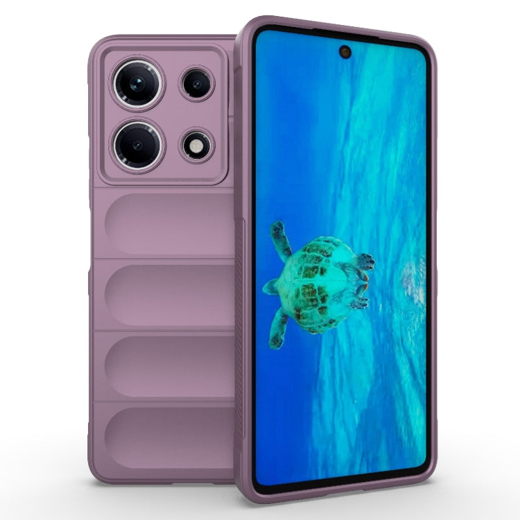 For Infinix Note 30 4G Magic Shield TPU + Flannel Phone Case(Purple) - Infinix Cases by PMC TechLife | Online Shopping South Africa | PMC TechLife | Buy Now Pay Later Mobicred