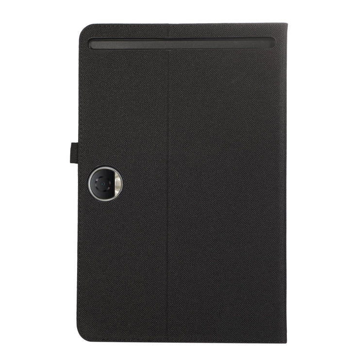 For Honor Pad 9 Fabric Texture Horizontal Flip Leather Tablet Case(Black) - Honor by PMC TechLife | Online Shopping South Africa | PMC TechLife | Buy Now Pay Later Mobicred