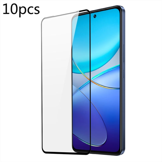 For vivo V40 SE 10pcs DUX DUCIS 0.33mm 9H Medium Alumina Tempered Glass Film - vivo Tempered Glass by DUX DUCIS | Online Shopping South Africa | PMC Jewellery | Buy Now Pay Later Mobicred