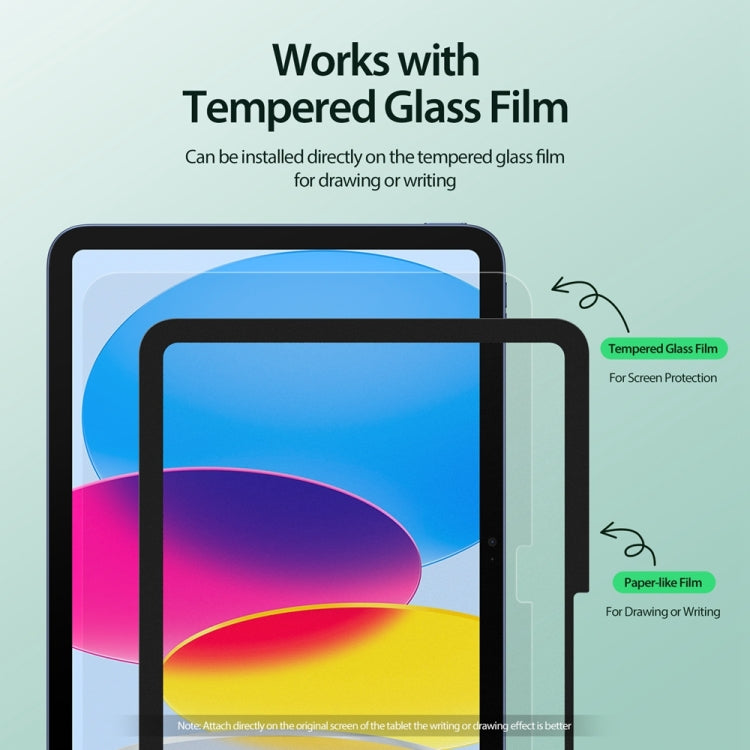 For iPad 2025 / 2022 DUX DUCIS Naad Series Removable Paper-like Screen Protector - iPad 2025 / 2022 Tempered Glass by DUX DUCIS | Online Shopping South Africa | PMC Jewellery | Buy Now Pay Later Mobicred