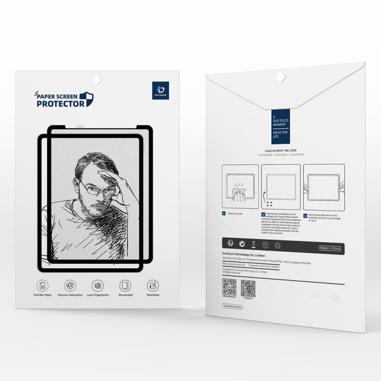 For iPad 2025 / 2022 DUX DUCIS Naad Series Removable Paper-like Screen Protector - iPad 2025 / 2022 Tempered Glass by DUX DUCIS | Online Shopping South Africa | PMC Jewellery | Buy Now Pay Later Mobicred
