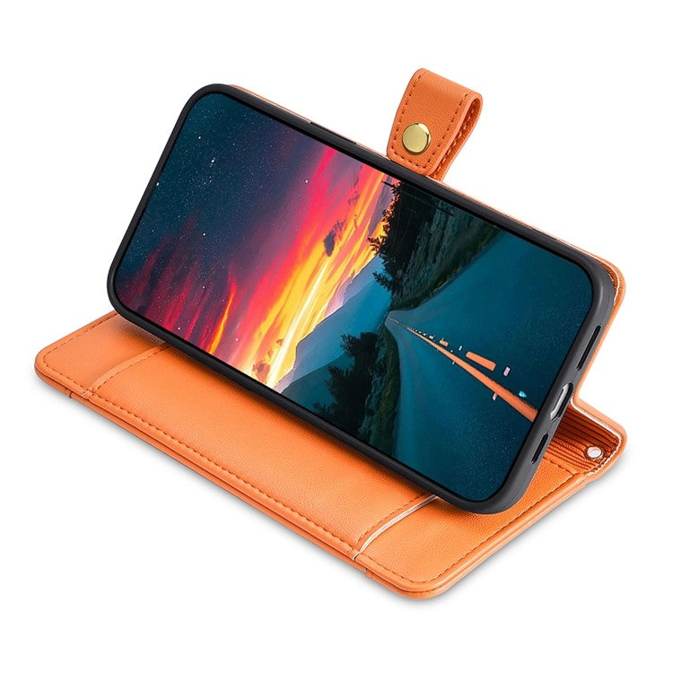 For itel A50 4G Sheep Texture Cross-body Zipper Wallet Leather Phone Case(Orange) - free shipping - PMC TechLife - Order now!