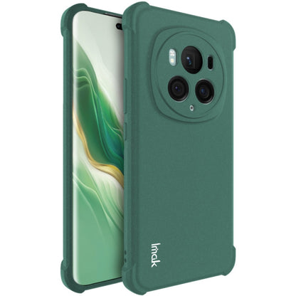 For Honor Magic6 Pro 5G imak Shockproof Airbag TPU Phone Case(Matte Green) - Honor Cases by imak | Online Shopping South Africa | PMC Jewellery | Buy Now Pay Later Mobicred