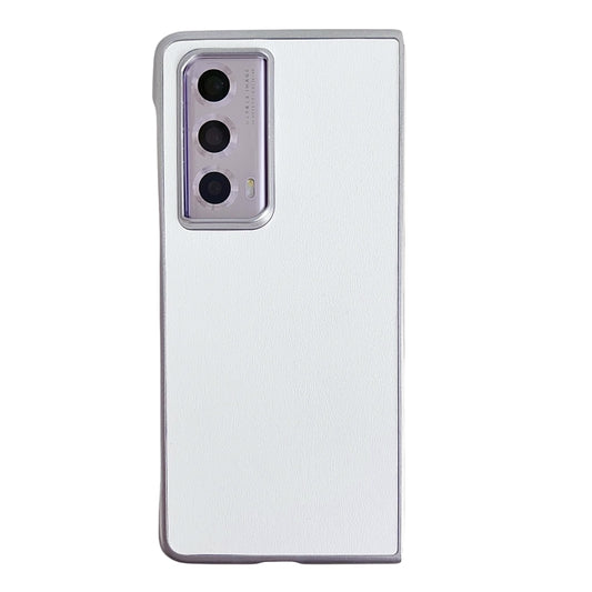 For Honor Magic Vs2 Morandi Pearlescent Paint Shockproof Phone Case(White) - Honor Cases by PMC Jewellery | Online Shopping South Africa | PMC Jewellery