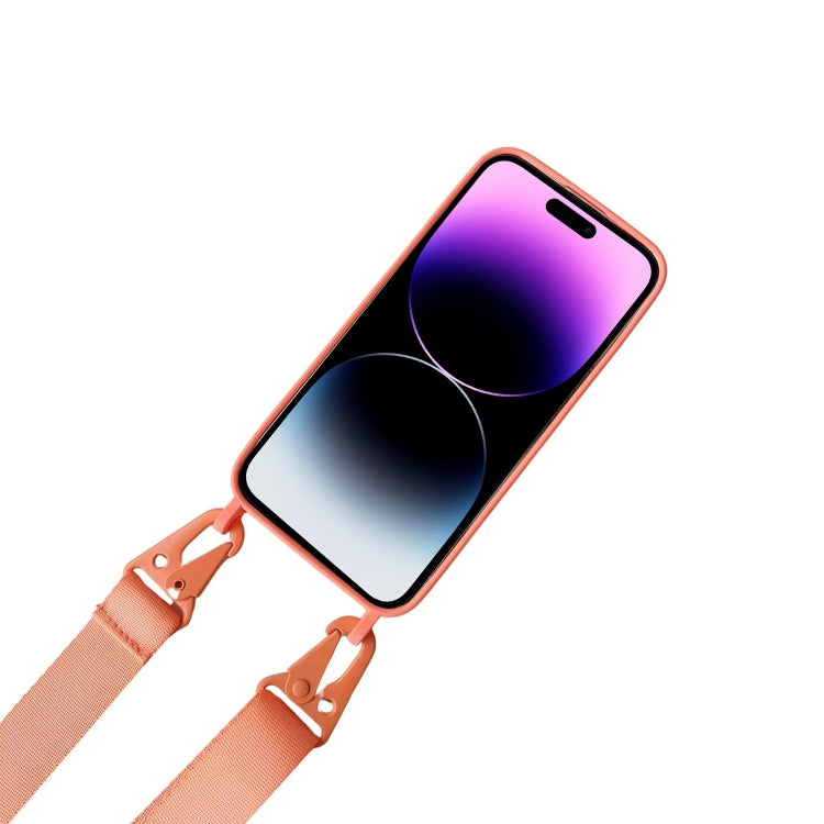 For iPhone 16 Pro Card Slot Liquid Silicone Phone Case with Lanyard(Wine Red) - iPhone 16 Pro Cases by PMC TechLife | Online Shopping South Africa | PMC TechLife | Buy Now Pay Later Mobicred
