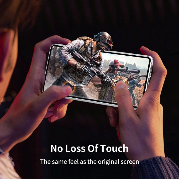 For OnePlus 12 Magnetic HD Tempered Glass Phone Case(Silver) - OnePlus Cases by PMC TechLife | Online Shopping South Africa | PMC TechLife | Buy Now Pay Later Mobicred